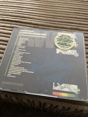 Greenpeace: Rainbow Warriors - Various Artists (2 CDs, 1989) - RARE