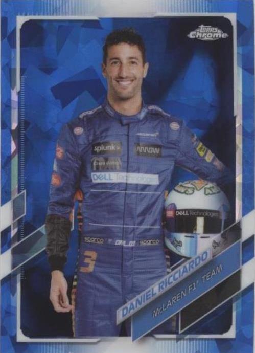 2021 Topps Chrome Sapphire Edition Formula 1 - Daniel Ricciardo #5 - 1 of 1
