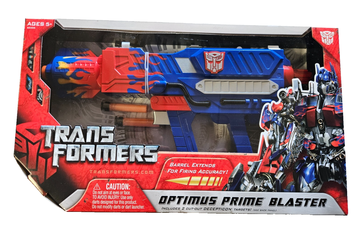 Transformers Optimus Prime Battle Rig Blaster Nerf Gun Hasbro