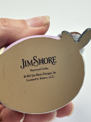 Jim Shore Santa & Soldier Announcing Holiday Joy CHRISTMAS ORNAMENT 4" Heartwood - Picture 5 of 6