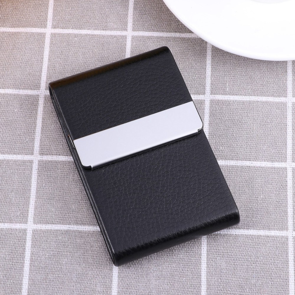Slim Wallet Case with Vertical Card Holder for Business Style-image