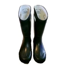 BOGS Rain Boots Lightweight Waterproof Outdoor Barn Muck Blck #71325 Kids Size 5