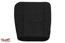 2008 Ford F250 F350 FX4 -Driver Side Bottom Replacement Cloth Seat Cover Black
