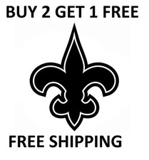 NEW ORLEANS SAINTS NFL Vinyl Die Cut Car Decal - FREE SHIPPING