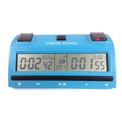 1 Stück Profi Schach Digital Timer Bonus Wettbewerb Stundenzähler ABS U7C3