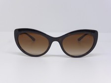 Occhiali da sole da donna da gatto con lenti in marrone, marrone