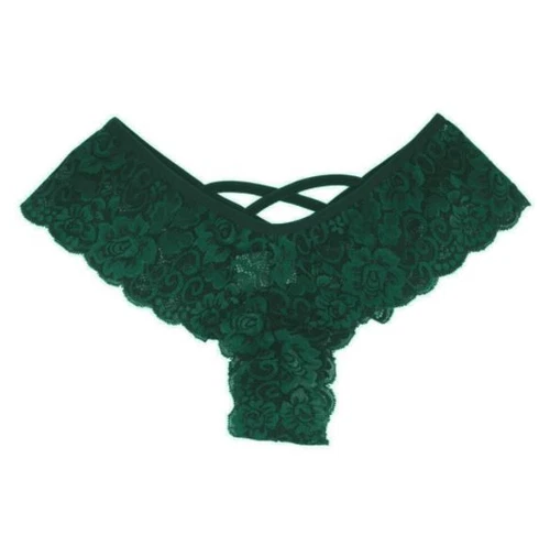 Paquete de 1/6 bragas de encaje para mujer tanga ropa interior transparente lencería - Imagen 7 de 17