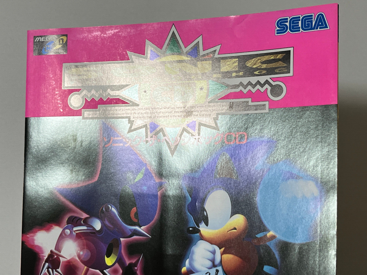 Sonic the Hedgehog CD / Shining Force II Sega Mega Drive