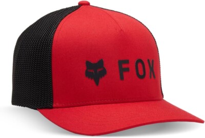 Fox Racing Men's Absolute Flame Red Flexfit Hat FREE SHIP!