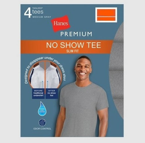 Gray Crew Neck T-Shirt NIB | eBay