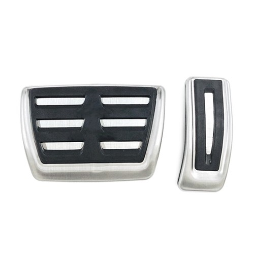 Stainless Steel Car Brake Gas Pedals Cover For Audi A4 A5 A6 A7 A8 Q3 Q5 2PCS - Afbeelding 2 van 12