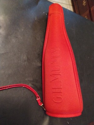 G.H. Mumm Champagne Brut Cordon Rouge Carry Case Only White Red Zipper 
