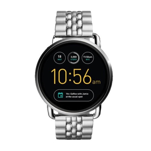 Fossil Q Women's Gen 3 Venture Stainless Steel and Silicone