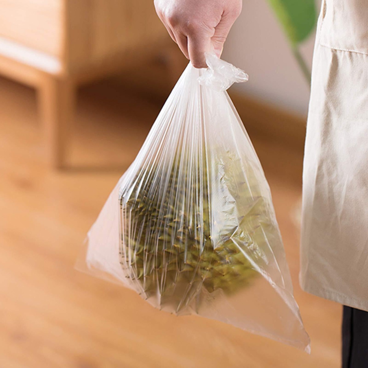 PAPRMA 12 x 20 Plastic Produce Bags 2 Rolls, Clear Food Storage Bags