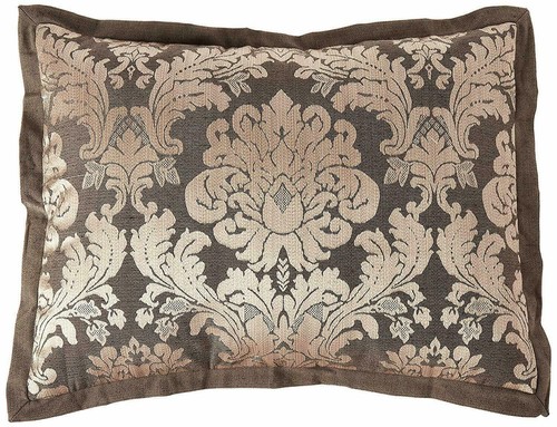Veratex Hollister Rayas Jacquard Damasco Talla Única Estándar Falso Negro y Gris - Imagen 3 de 5