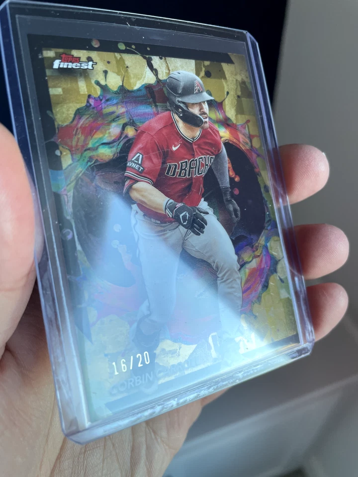 Corbin Carroll Rare Gold Refractor /20 - 2024 Topps Finest #280 Diamondbacks - Image 2 of 3