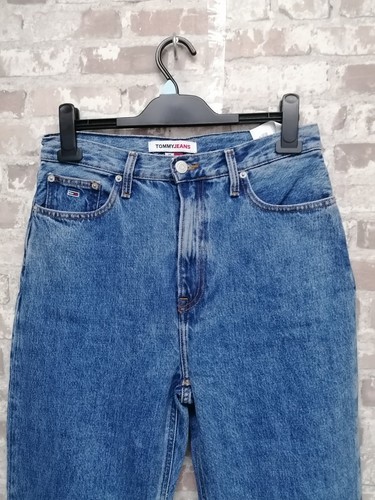 Tommy Hilfiger Jeans W29 L30 Womens Blue Julie Ultra High Rise - Picture 4 of 12
