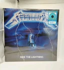 Metallica "Ride The Lightning" 12" Record LP SEALED (2021 Reissue), (Blue Vinyl)