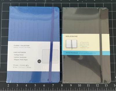 2 Journals: Moleskine & Emomas 