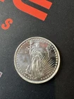 Saint Gaudens Silver Towne 1 oz .999 Fine Silver Round Ounce Vintage Eagle (B)