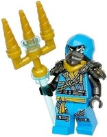Lego Ninjago Dragons Rising Staffel 2 Nya Climber Minifigur Trident 6+