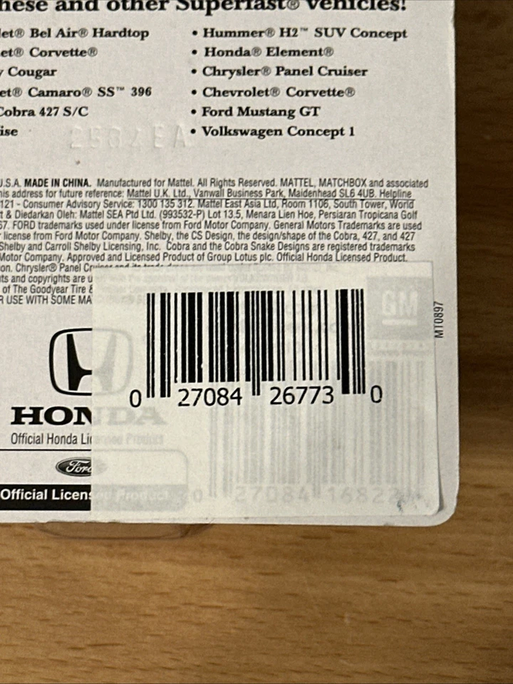 Matchbox 2004 Superfast 35th Anniversary Green Honda Element #44 Irregular Color - Image 3 of 4