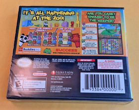 Zoo Keeper - Nintendo DS NDS - Brand New and Factory Sealed
