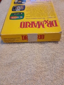 Nintendo NES Dr Mario Boxed complete foam insert, Manual and sleeve,