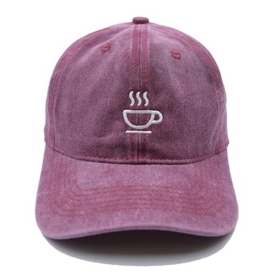 AUCIO Embroidered Coffee Baseball Caps for Men Women. One Size, Red a