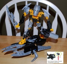 Lego Bionicle Warriors Toa Ignika (8697) Complete Figure