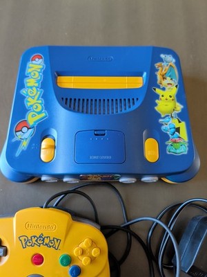 Nintendo N64 Pokemon Pokemaniac Limited Edition Console/ SEE