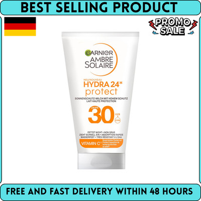Garnier Ambre Solaire Sonnencreme Feuchtigkeitsspendende Sonnenschutz Milch LSF 
