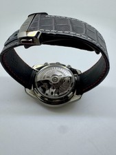 OMEGA Speedmaster Grey Side of the Moon Meteorite Chronograph Leather Watch 8