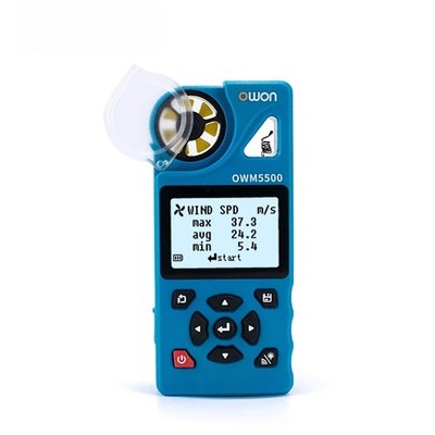 High-Precision Anemometer Data Logging for Airflow Air Speed and Wind Speed