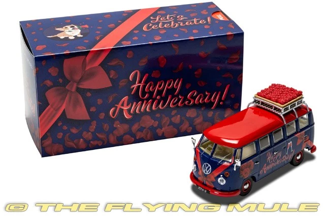 Corgi 1:43 VW Camper Happy Anniversary - Image 3 of 4