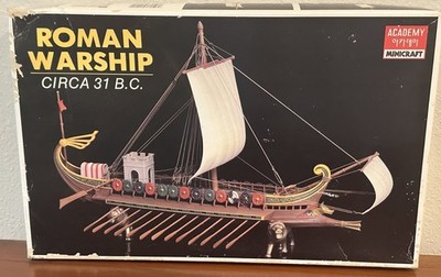 New Academy Minicraft Roman Warship Circa 31 BC #1401 Model Kit 1/250