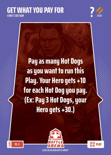 Bo Jackson Battle Arena - Alpha Edition - Play 3 - Get What You Pay For