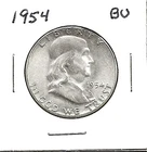 1954 FRANKLIN HALF DOLLAR ***BU***