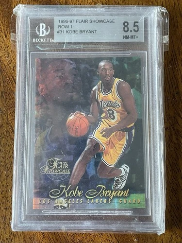 1996-97 Flair Showcase - Kobe Bryant #31 Row 1 (RC)