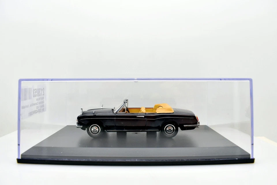 Modellino auto scala 1:43 Rolls royce corniche car modellismo statico epoca - Immagine 3 di 4