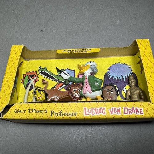 Jeu vintage 1961 Marx Toys Walt Disney professeur Ludwig von Drake - Photo 11/11