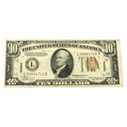 1934 $10 Hawaii WWII Emergency Issue Federal Reserve Notes Lot of 3 NR #C861-1 — photo 3