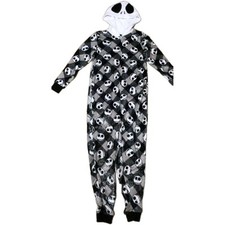 Jack Skellington Pajamas The Nightmare Before Christmas Small Fleece One Piece
