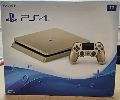 ps4 本体　ゴールド 索尼PlayStation 4 Slim 金色视频游戏机| eBay