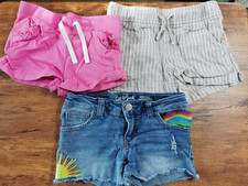 Lot of 3 Girls Shorts Size 4/5 5 Cat Jack, Old Navy, Carter's