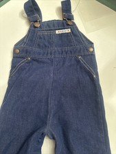 Health-Tex blue overalls Boy Girl 12 months Light Weight Vintage Made In USA