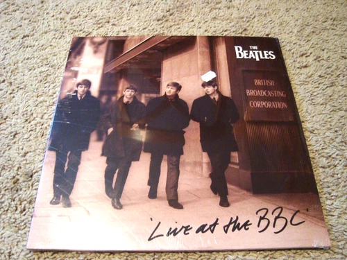 The Beatles Live At The BBC SEALED 1994 First Pressing 2 LP Set Apple Records