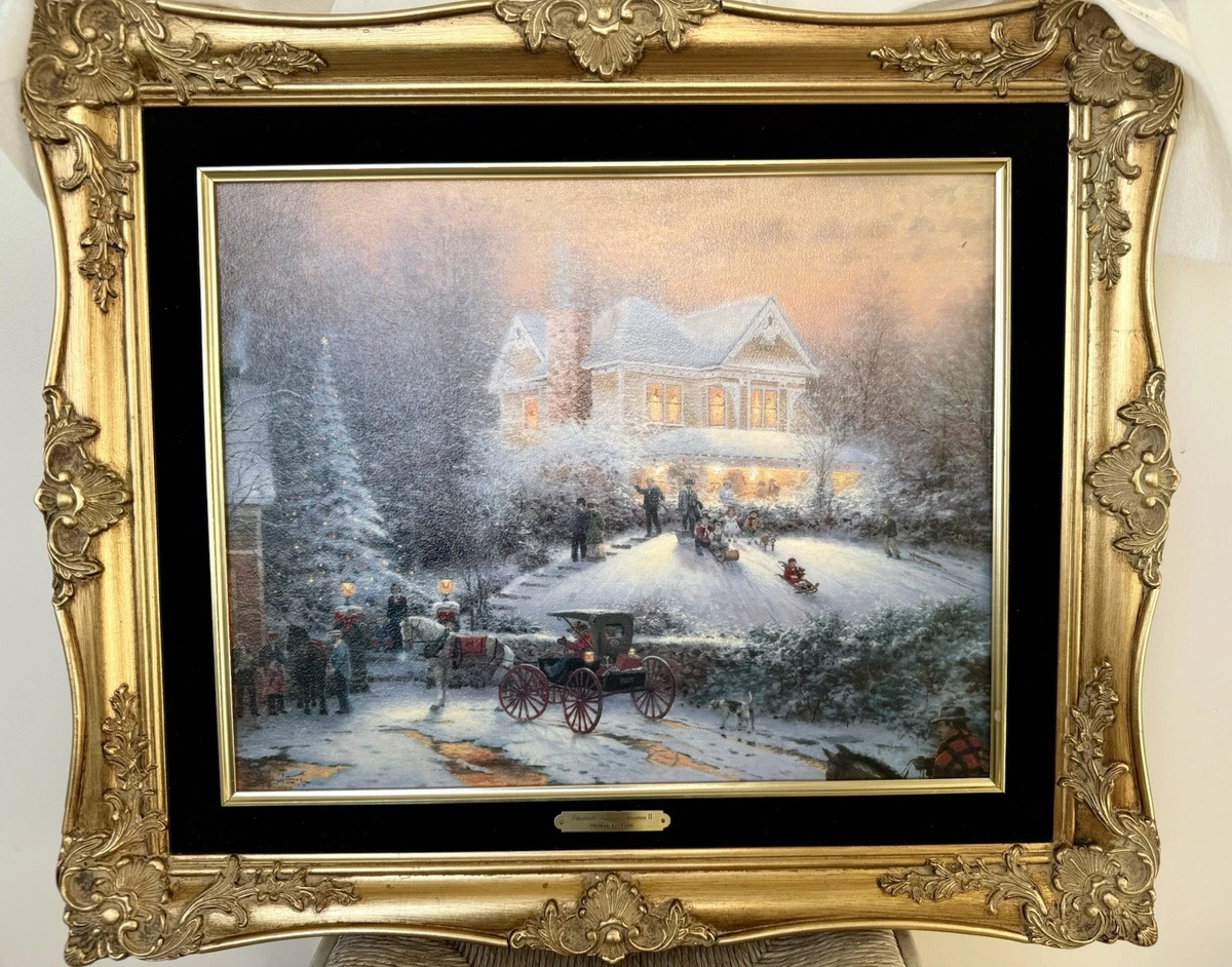 thomas kinkade victorian christmas products for sale | eBay