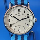 Vintage 2011 Timex Easy Reader Indiglo 38mm Mens Quartz Watch Restored