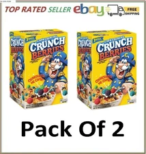 2 PACK - Cap'n Crunch's Crunch Berries Cereal 40 oz (Total 80 oz)